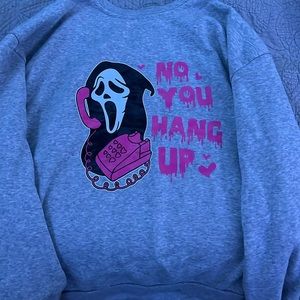 Cute sweatshirt, wore once to try on then washed.